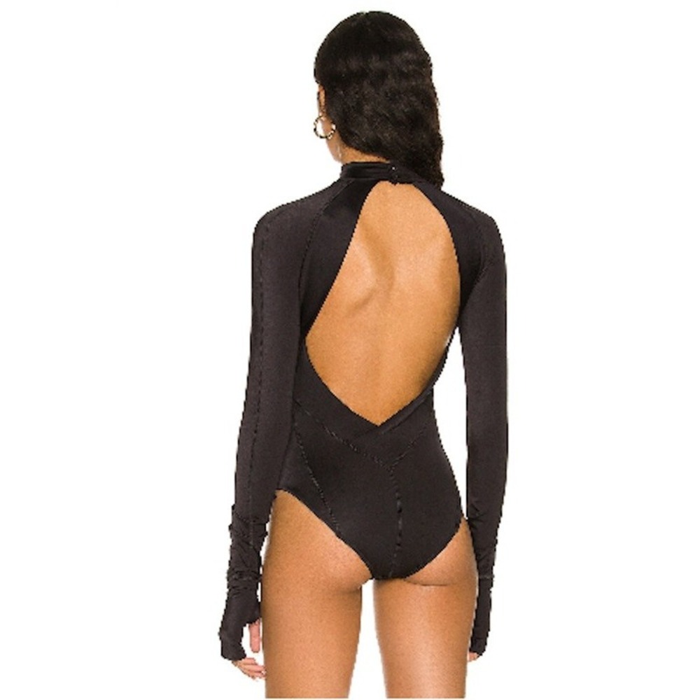 NWOT Free People HAH Hot As Hell Intimates S Gloves Off Bodysuit Pink 121672 - Picture 4 of 5